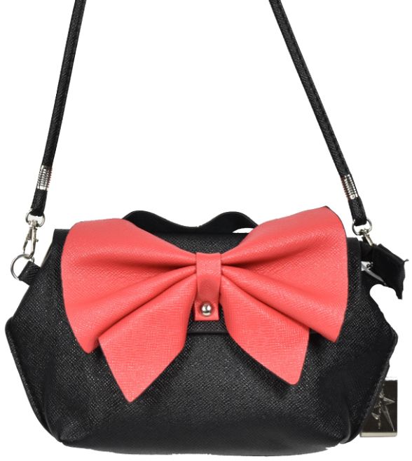 Coral Bow Purse