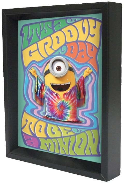 3D Minions Shadow Box