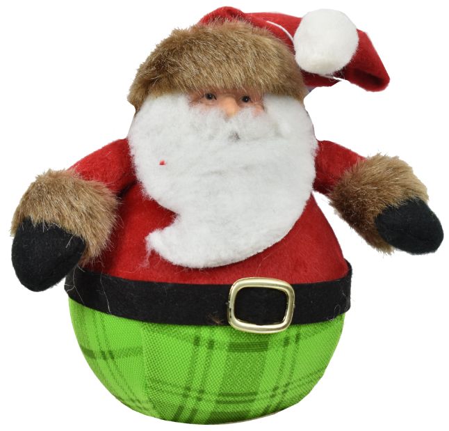 Roly Poly Santa Claus