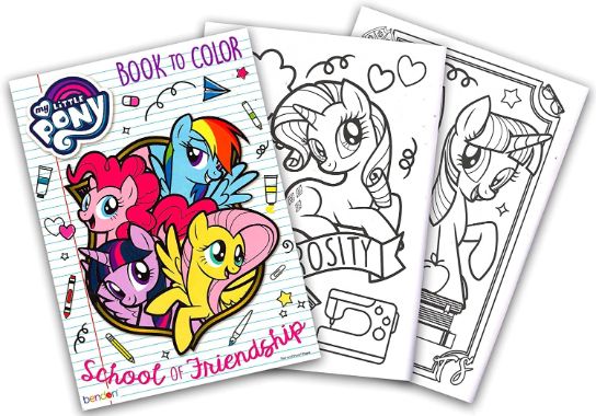 My Little Pony - School of Friendship Coloring BOOK