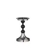 Black and Silver Decorative CANDLE Holder