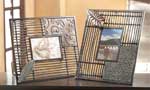 Large 2 Assorted Bamboo Strip Photo FRAMEs