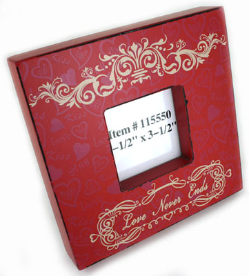 Love Never Ends Photo Frame