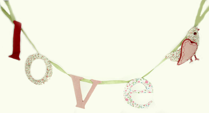 Love Bird Swag - 3 feet long
