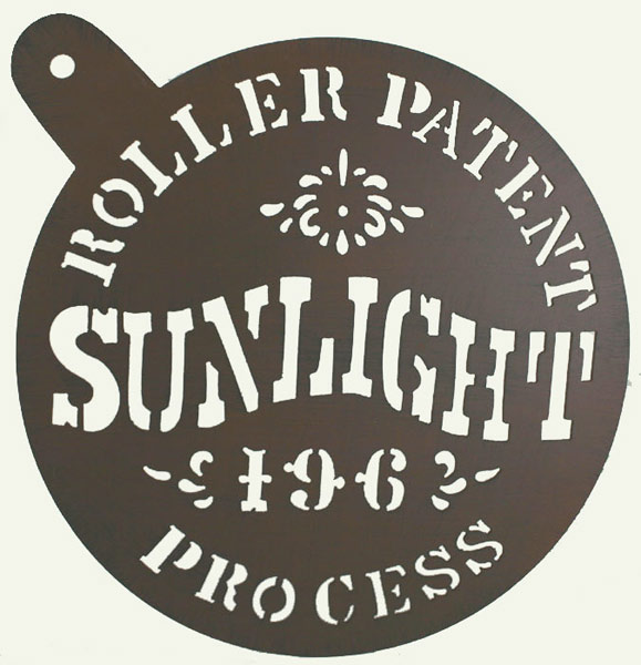 Large Sunlight Mercantile Stencil SIGN