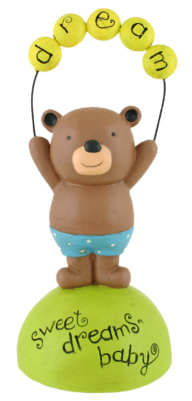 Sweet Dreams Baby Bear Figure