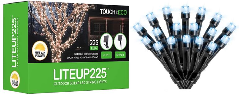 LiteUp225 SOLAR LED String Lights