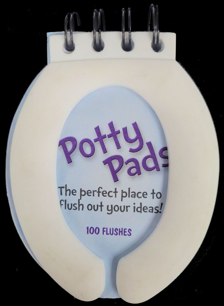 ''PottyPads'' Spiral Notepad