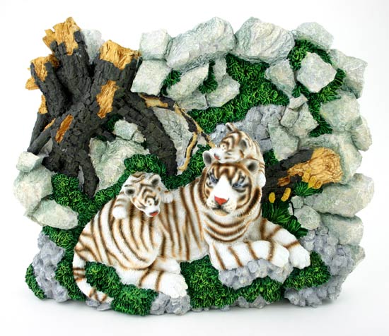 Tiger Family Diorama