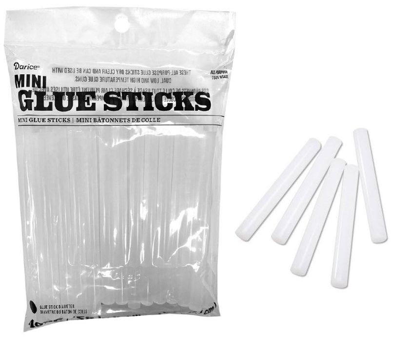 4'' Mini Glue Sticks - 40 Pieces