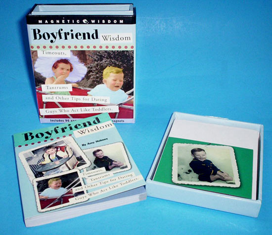 Boyfriend Wisdom Book / MAGNET Set - Hardcover