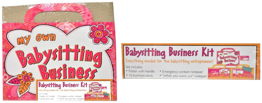 ''My Own Babysitting Business Kit