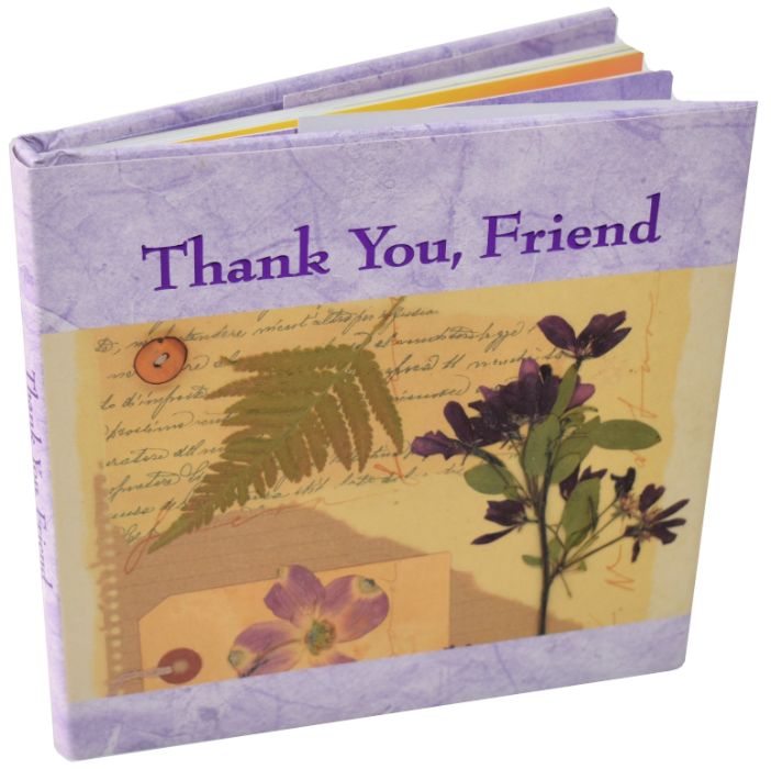 ''Thank You, Friend'' Hardback Book