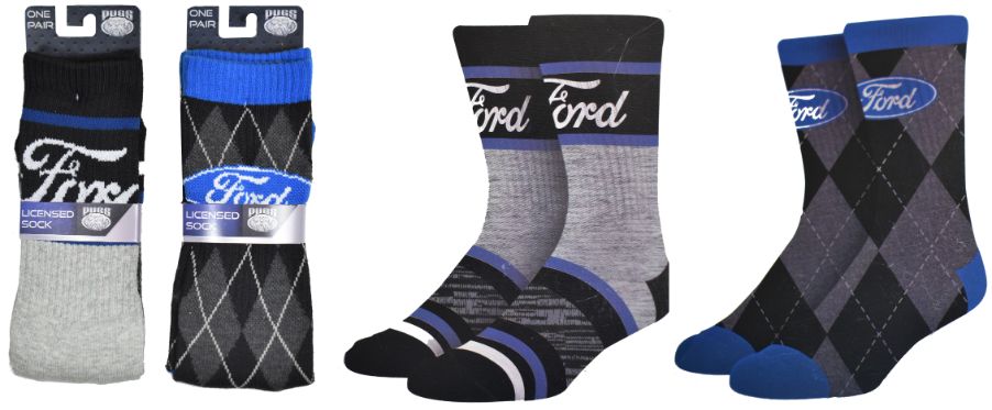 Ford LICENSED Socks - Random Assortment