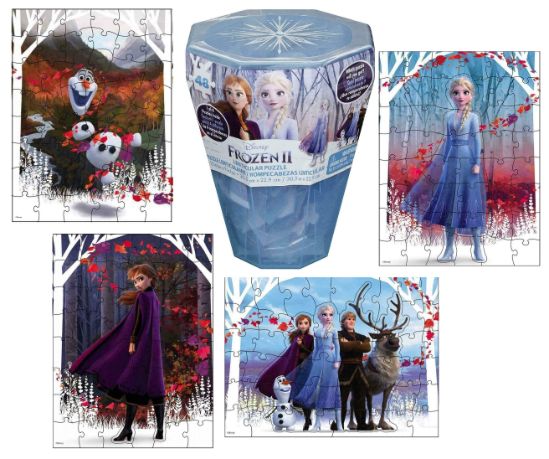 Disney Frozen II 48 Piece Surprise Puzzles - 4 Assorted