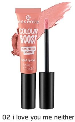 Essence Colour Boost Mad About Matte Liquid LIPSTICK - Color 02