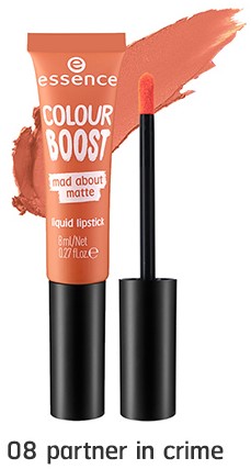 Essence Colour Boost Mad About Matte Liquid LIPSTICK - Color 08