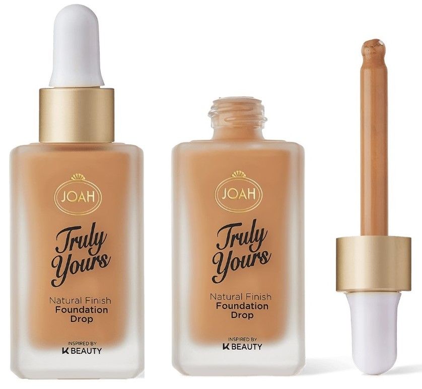 JOAH Truly Yours Natural Finish Foundation Drop - Toffee