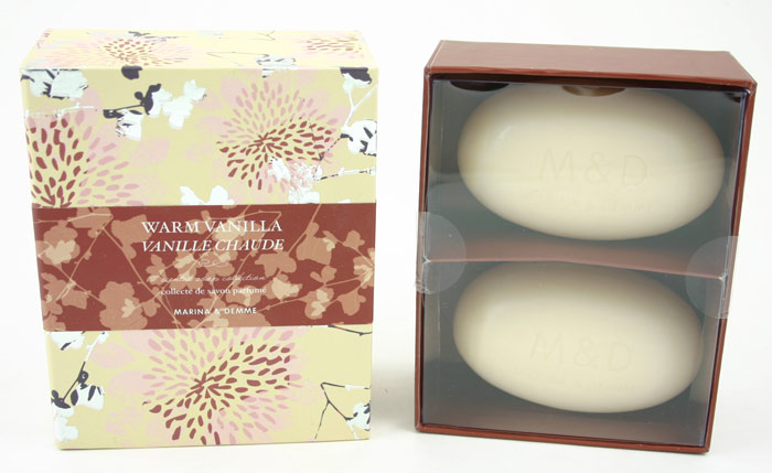 Marina and Demme Warm Vanilla SOAP Set of 2