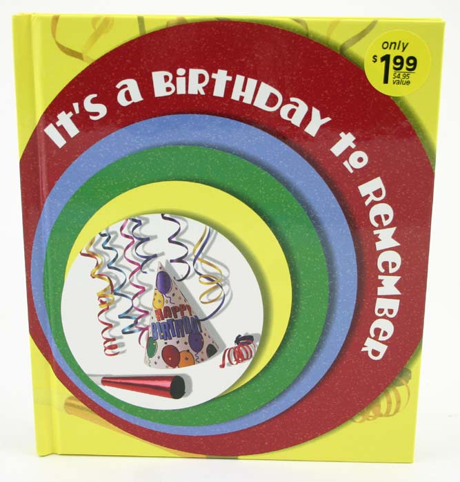 It's a Birthday to Remember Daymaker Greeting BOOK