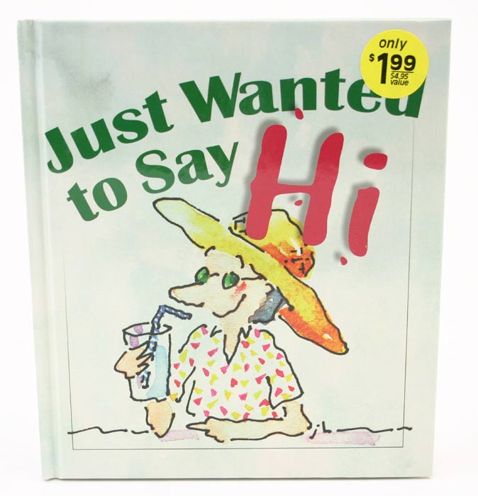 Just Wanted to Say Hi Friend Daymaker Greeting BOOK