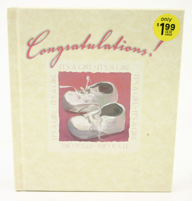 Congratulations! It's A Baby Girl Daymaker Greeting Book
