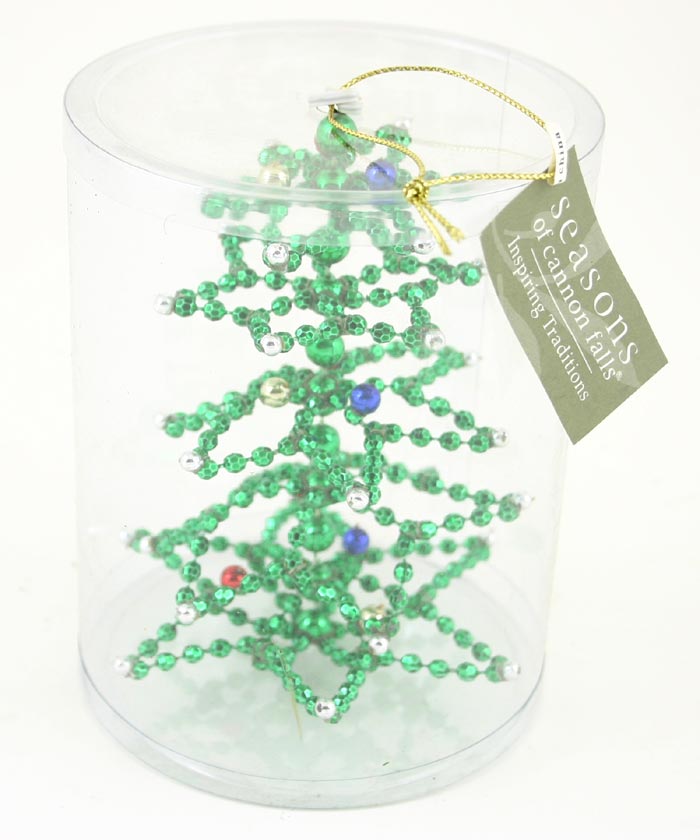 BEADed Christmas Tree Ornament
