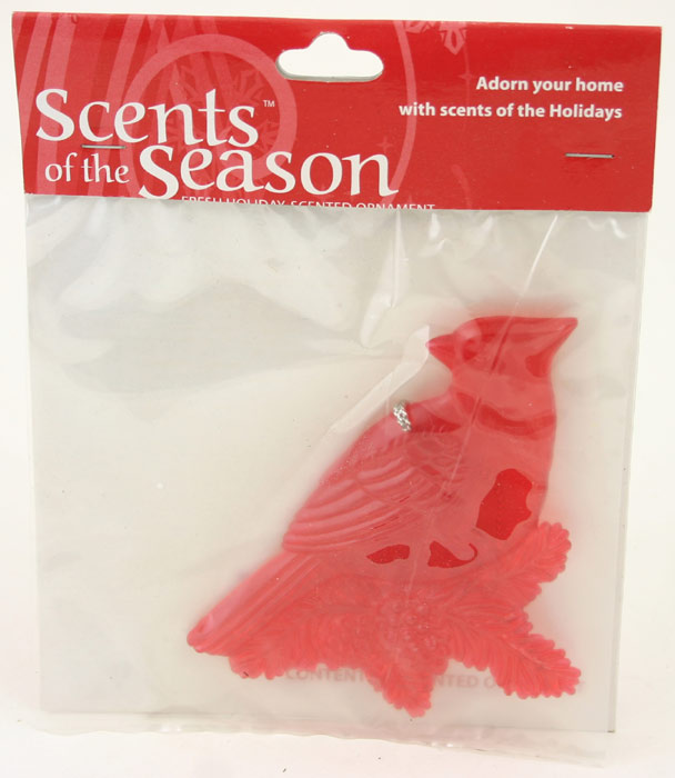 Scents of the Season Cardinal Scented Ornament
