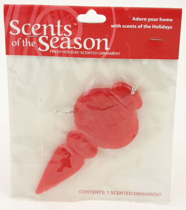 Scents of the Season Finial Scented Ornament