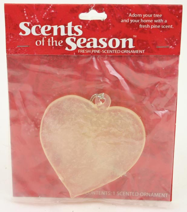 Scents of the Season Heart Scented Ornament