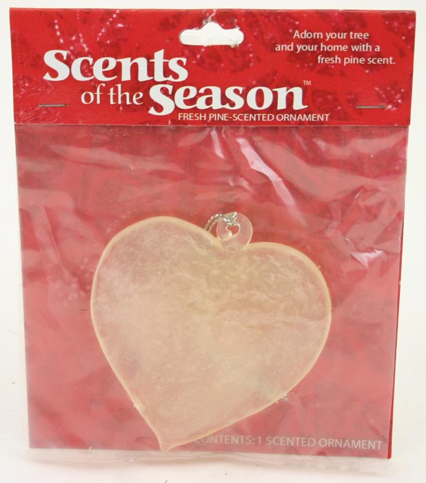 SCENTS of the Season Heart SCENTed Ornament