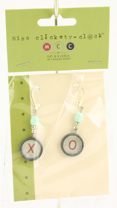 Sterling Silver XO EARRINGS