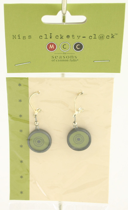 Sterling Silver Target EARRINGS