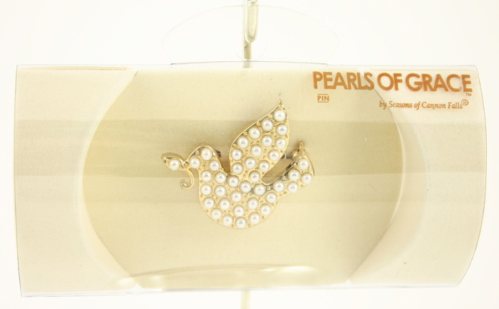 Dove Pearls of Grace Pin