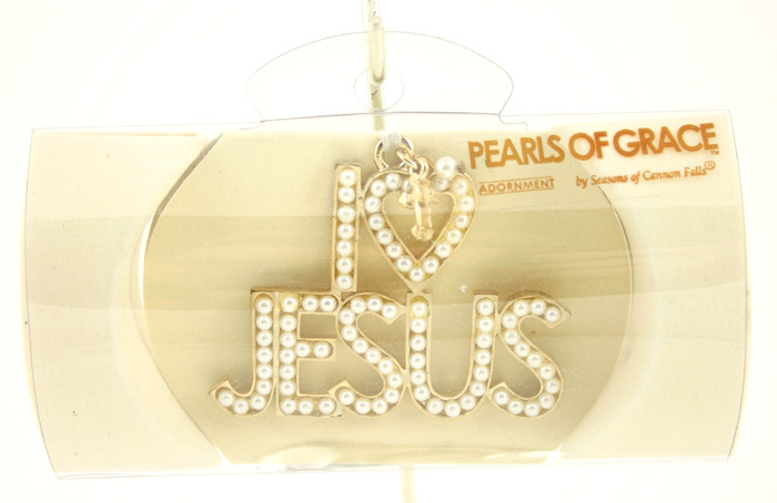 I LOVE JESUS Pearls of Grace Adornment