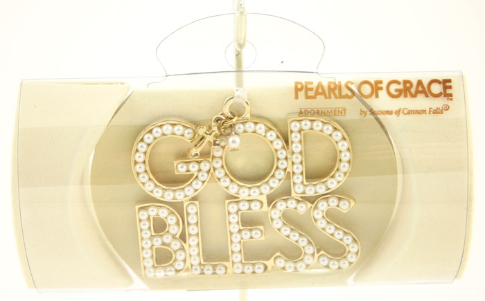 GOD BLESS PEARLs of Grace Adornment