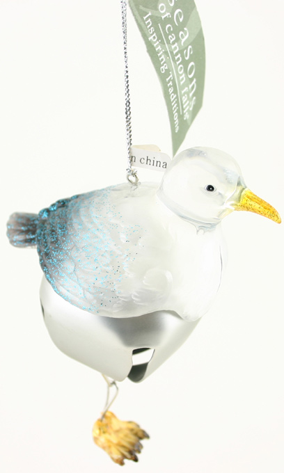 Large Bell Seagull Ornament
