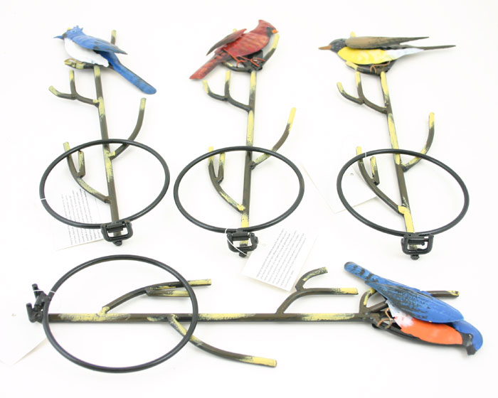 Bird Plant Holder - 4 Assorted