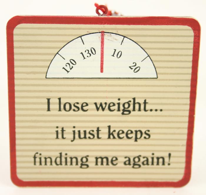 Lose Weight Ornament