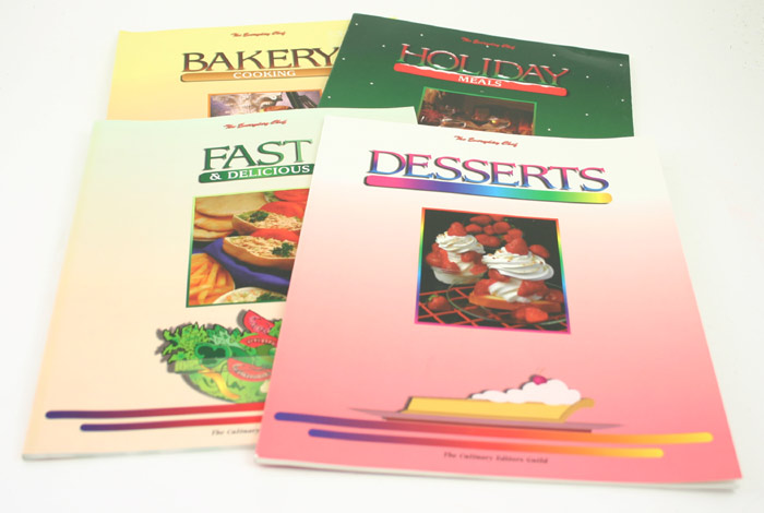 Assorted Everyday Chef Recipe BOOKs - Culinary Edition