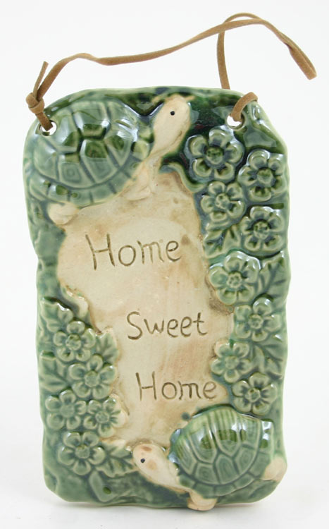 Home Sweet Home Turtle Plaque