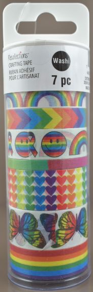 Pride Washi Craft TAPE - 7 Pack 10 yd.