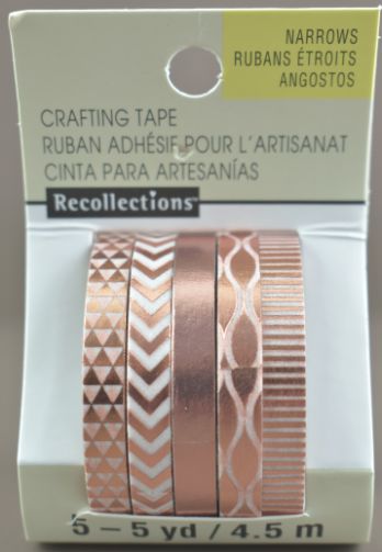 Copper Foil Craft TAPE - 5 Pack 5 yd.