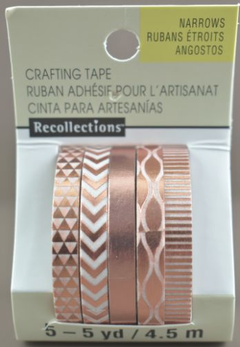 Copper Foil Craft Tape - 5 Pack 5 yd.