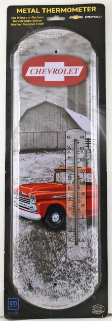 ''Chevrolet Pickup'' Metal Thermometer