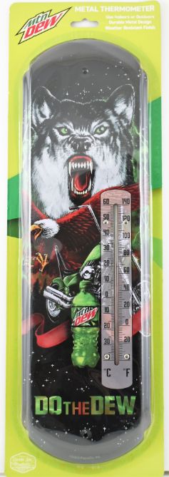 ''Mountain Dew - Do The Dew'' Metal Thermometer