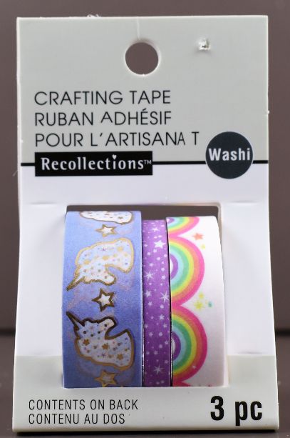 Rainbows & Unicorns Crafting Tape - 3 Rolls