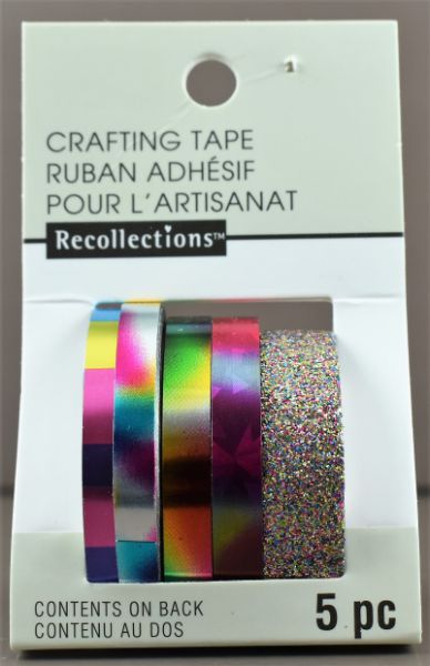 Rainbow Crafting TAPE - 5 Rolls