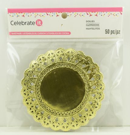 Gold Paper Doilies