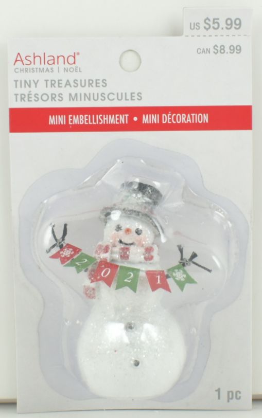 CHRISTMAS Tiny Treasures Snowman